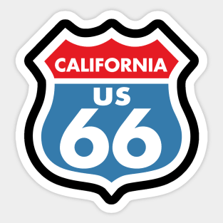 Route 66 California Sticker